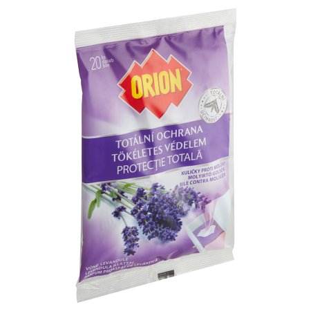 Orion totální ochrana kuličky proti molům levandule 20 ks