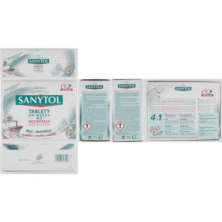 Sanytol 4v1 tablety do myčky 40 ks