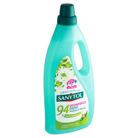 Sanytol dezinfekce 94% rostlinného původu podlahy a plochy 1 l