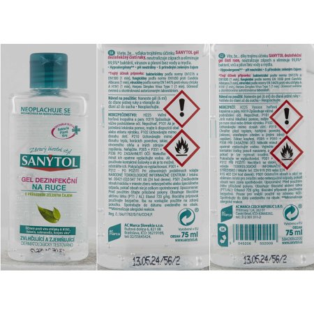 Sanytol dezinfekční gel na ruce 75 ml