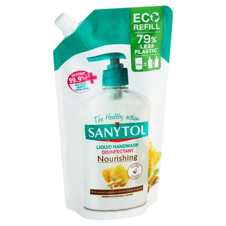 Sanytol dezinfekční mýdlo vyživující náhradní náplň 500 ml 