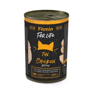Fitmin For Life Cat tin kitten 400g chicken