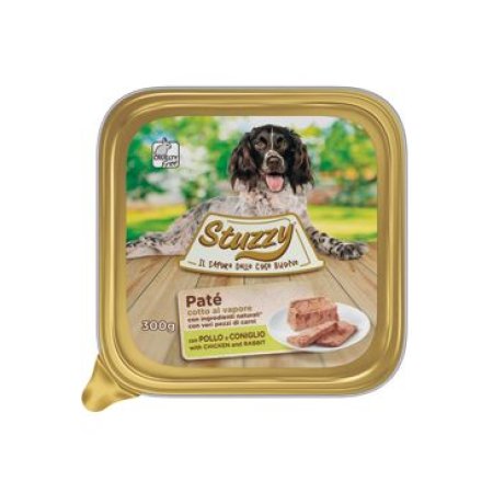 Stuzzy Dog konz. Adult Paté kuře/králík 300g