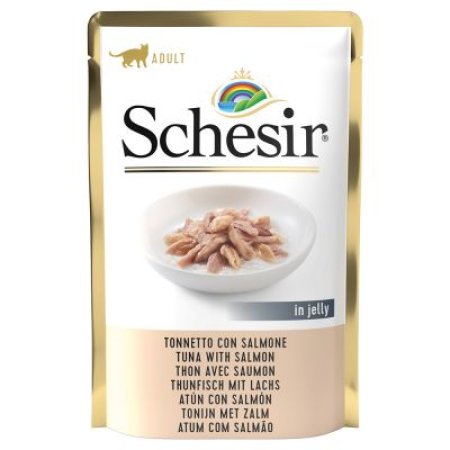 Schesir Cat kapsa Adult tuňák/losos 50G