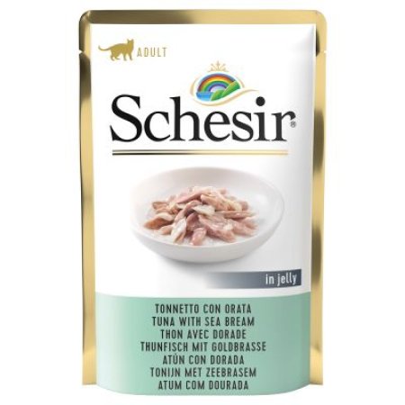 Schesir Cat kapsa Adult tuňák/pražma 50G