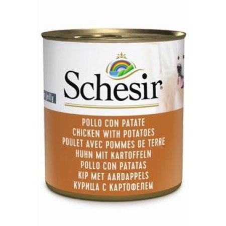 Schesir Dog konz. Adult kuře/brambory 285g