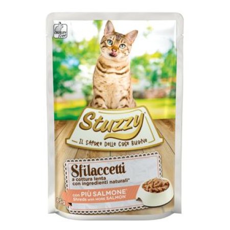 Stuzzy Cat kapsa Adult losos 85G