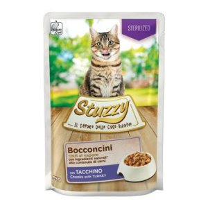 Stuzzy Cat kapsa Adult Sterilised krocan 85G