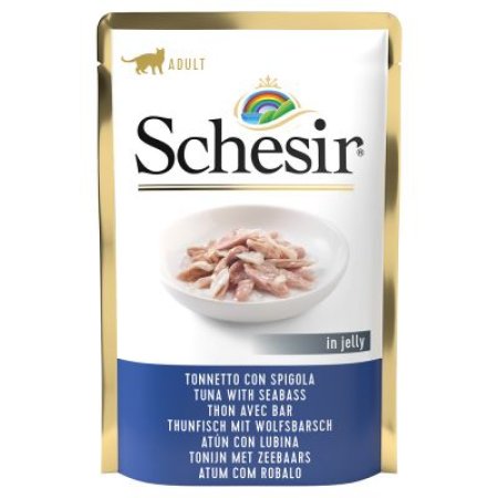 Schesir Cat kapsa Adult Monoprot.tuňák/moř.okoun 6X85g