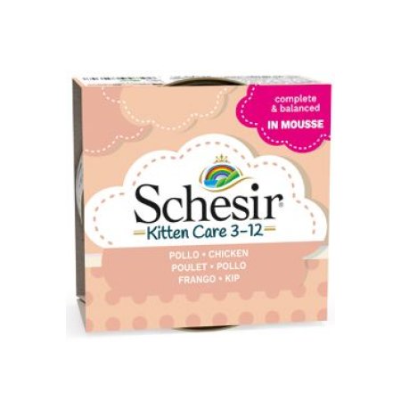 Schesir Cat konz. Kitten kuře v pěně 85g