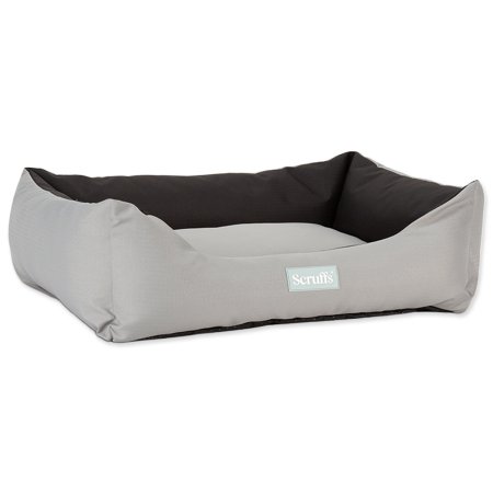 Pelíšek SCRUFFS Expedition Box Bed Storm Grey L