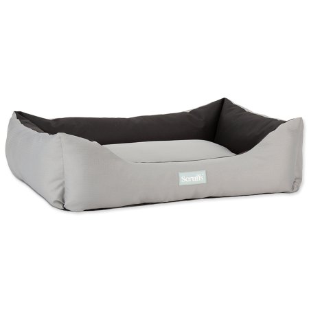 Pelíšek SCRUFFS Expedition Box Bed Storm Grey XL