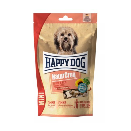 Happy Dog NaturCroq Mini Snack Lachs 100 g