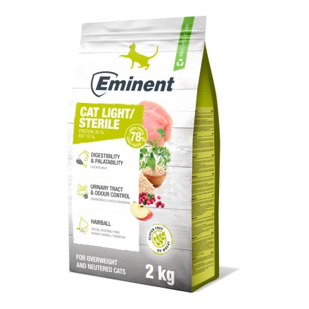 Eminent Cat Light/Sterile 2 kg NEW