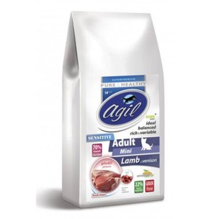 Agil Adult MINI Sensitive Grain Free Lamb,Venison 10kg