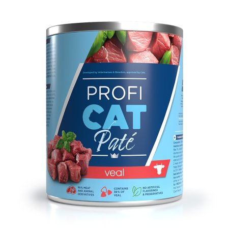 PROFICAT konzerva telecí paté 400 g NEW