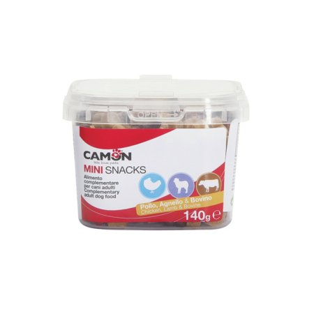 Camon Srdíčka s příchutí Kuře + Jehně + Hovězí 1 cm 140 g