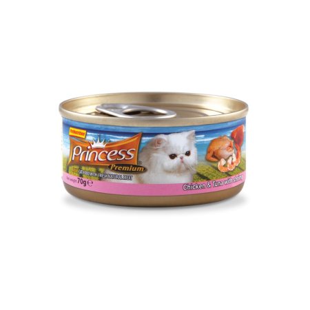 Princess Tins Kuře, Tuňák, Krevety 70 g