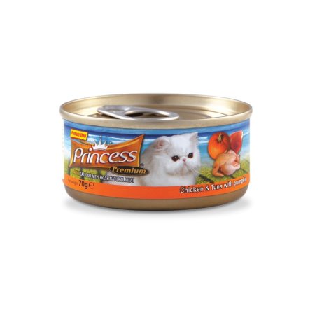 Princess Tins Kuře, Tuňák, Dýně 70 g