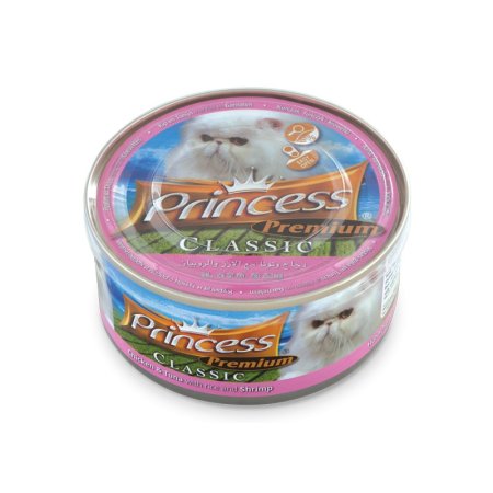 Princess Premium Kuře, Tuňák, Krevety, Rýže 170 g