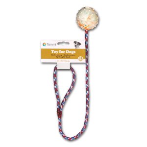 Míč na šňůře, 60 cm dutý bez rolničky