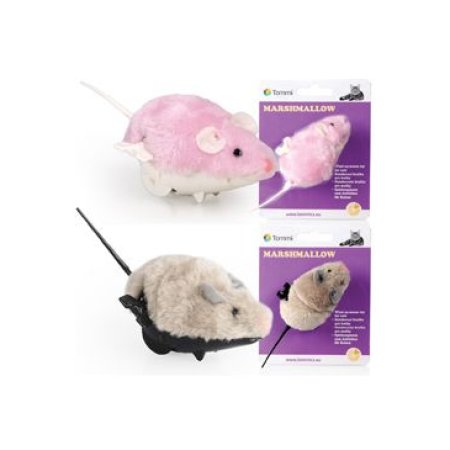 Myška Marshmallow na klíček, 8cm