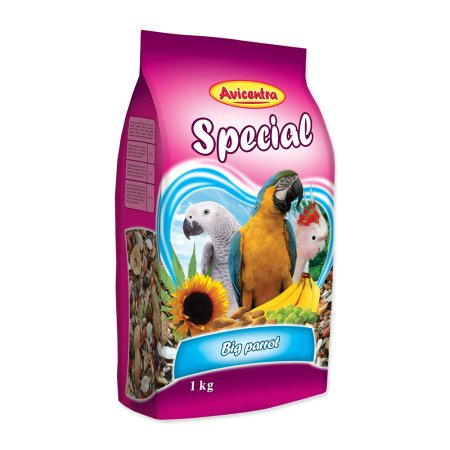 Krmivo AVICENTRA speciál pro velké papoušky 1kg