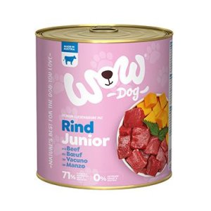 WOW konzerva Hovězí s dýní Junior 800g