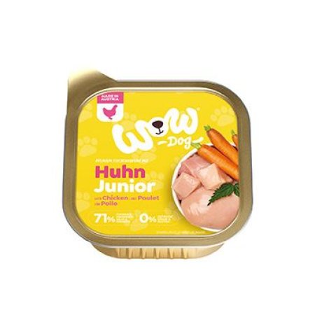 WOW paštika Kuřecí s karotkou Junior 150g