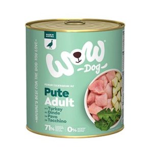 WOW konzerva Krocan s cuketou Adult 800g
