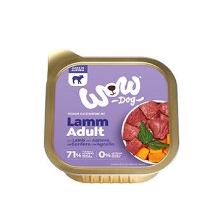 WOW paštika Jehněčí s dýní Adult 150g