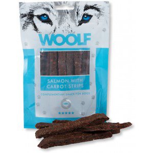 Woolf Salmon with Carrot Stripes 100g