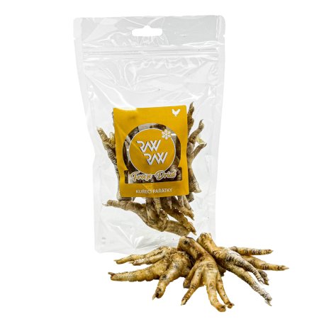 RAW RAW Freeze Dried Kuřecí pařátky 7ks