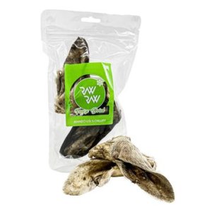RAW RAW Freeze Dried Jehněčí uši s chlupy 2ks