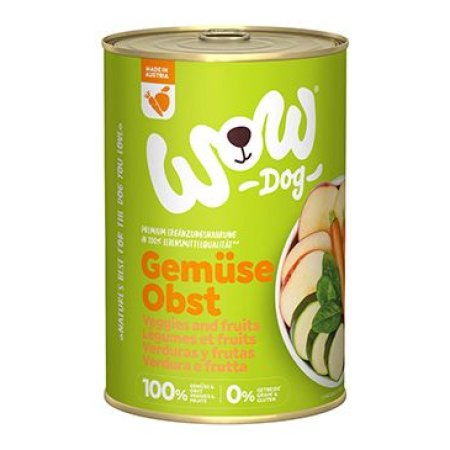 WOW konzerva PUR Zelenina a ovoce 400g