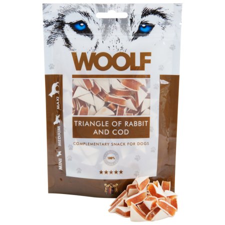 Woolf Triangle of Rabbit and Cod 100g