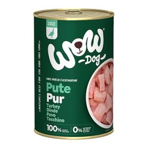 WOW konzerva PUR Krocan monoprotein 400g