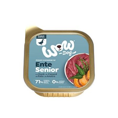 WOW paštika Kachna s batáty Senior 150g