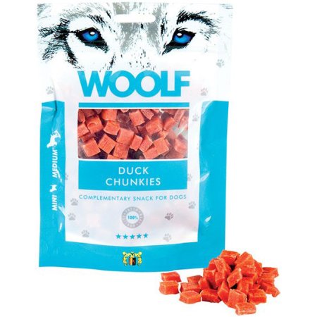 Woolf Duck Chunkies 100g