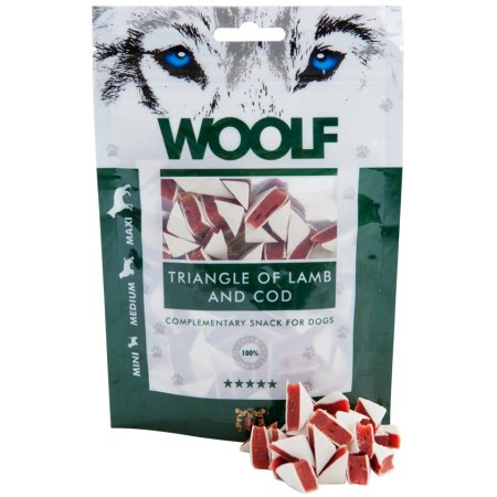 Woolf Triangle of Lamb and Cod 100g