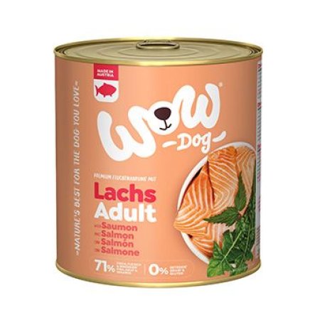 WOW konzerva Losos s rajčaty Adult 800g