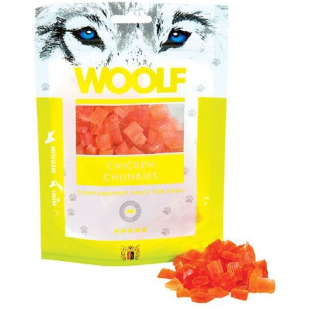 Woolf Chicken Chunkies 100g