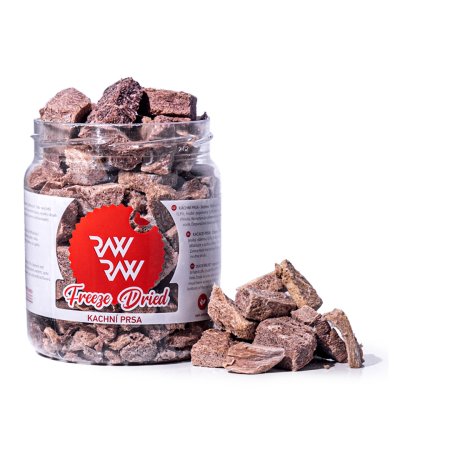 RAW RAW mrazem sušená Kachní prsa 70g