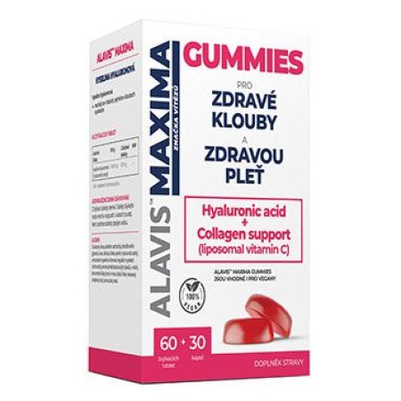 ALAVIS MAXIMA Gummies 60 tablet + 30 kapslí