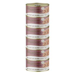 Applaws konzerva Cat Jelly Tuňák s lososem 6x70g 