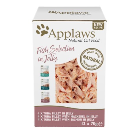 Applaws kapsička Cat Jelly Multipack Ryby 12x70g