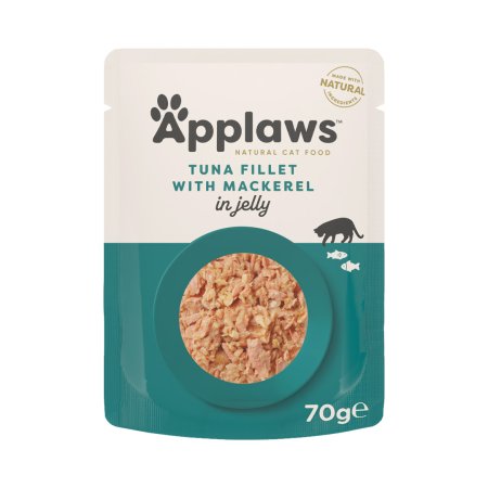 Applaws kapsička Cat Jelly Tuňák s Makrelou 70g