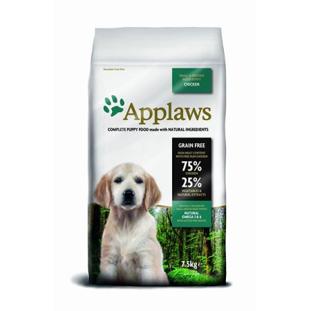 Applaws granule Dog Puppy Small & Medium Breed Kuře 7,5kg