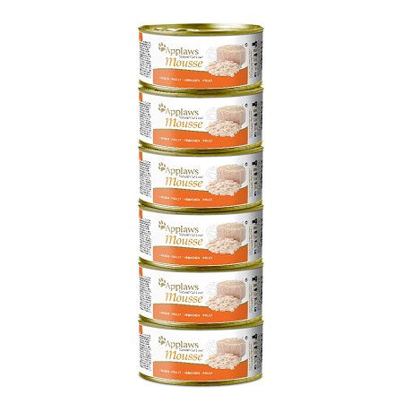 Applaws konzerva Cat Mousse Kuřecí prsa 6x 70g