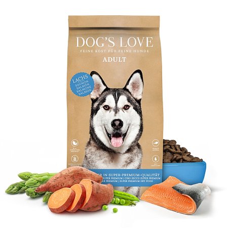 Dog's Love granule Losos Adult 12kg